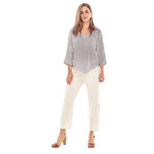 Oh My Gauze! Nickel "Lynn" Top